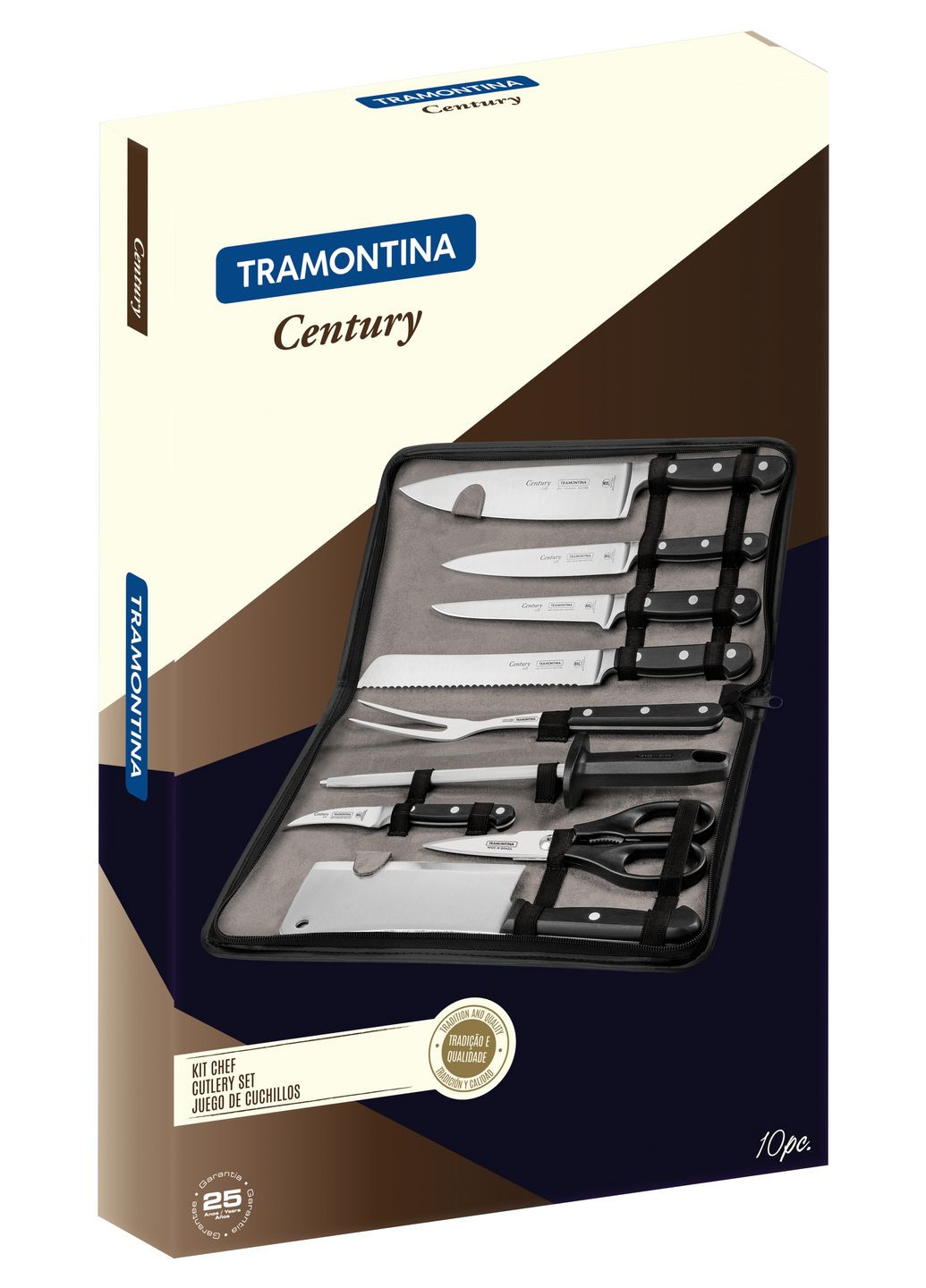 Набір ножів СЕNTURY shefs, 10 шт. (6360025) Tramontina (316390967)