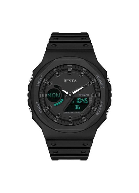 Годинник чоловічий Jocker Чорний + секундомір Besta (329444122)