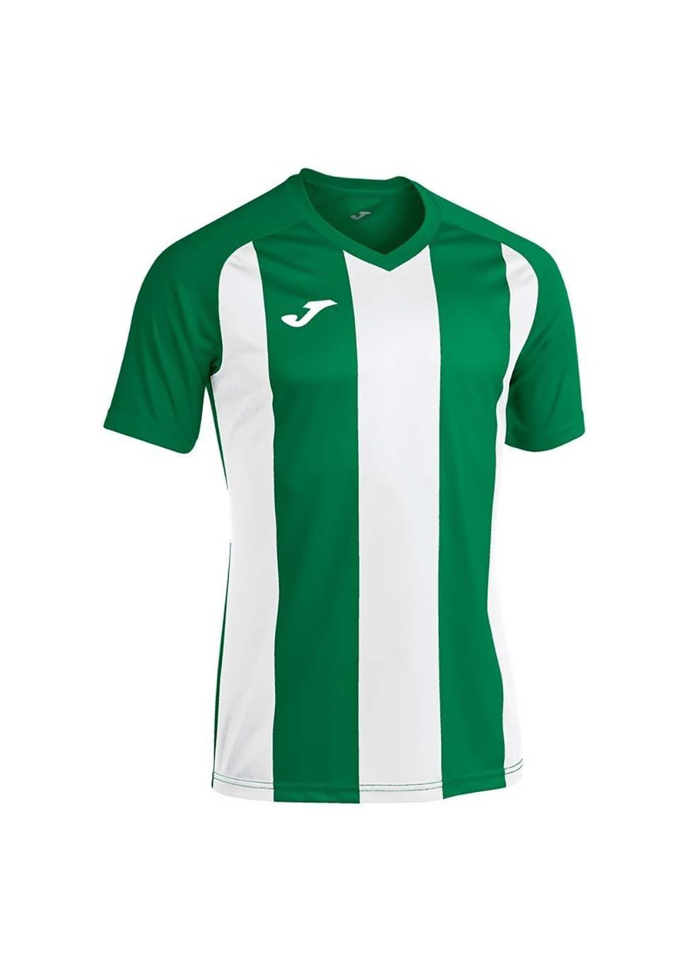 Комбинированная футболка pisa ll зеленый,белый Joma
