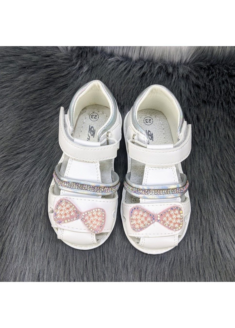 Белые босоножки детские для девочки Fashion