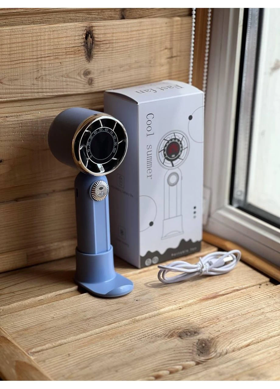 Вентилятор портативный настольный ручной fan AND LY-954 Iron Gym (391022958)