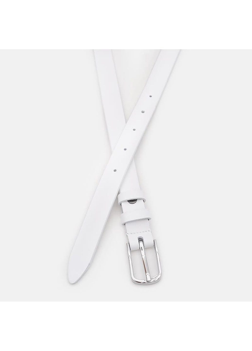 Женский кожаный ремень 110v1genw69-white Borsa Leather (298793215)