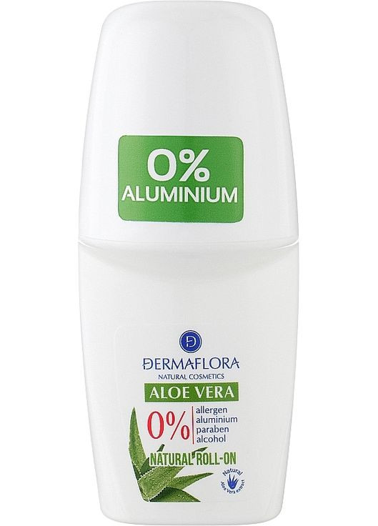 Шариковый дезодорант "Алоэ вера" Natural Roll-on Aloe Vera 50ml (1194330-31097798) Dermaflora (368625197)