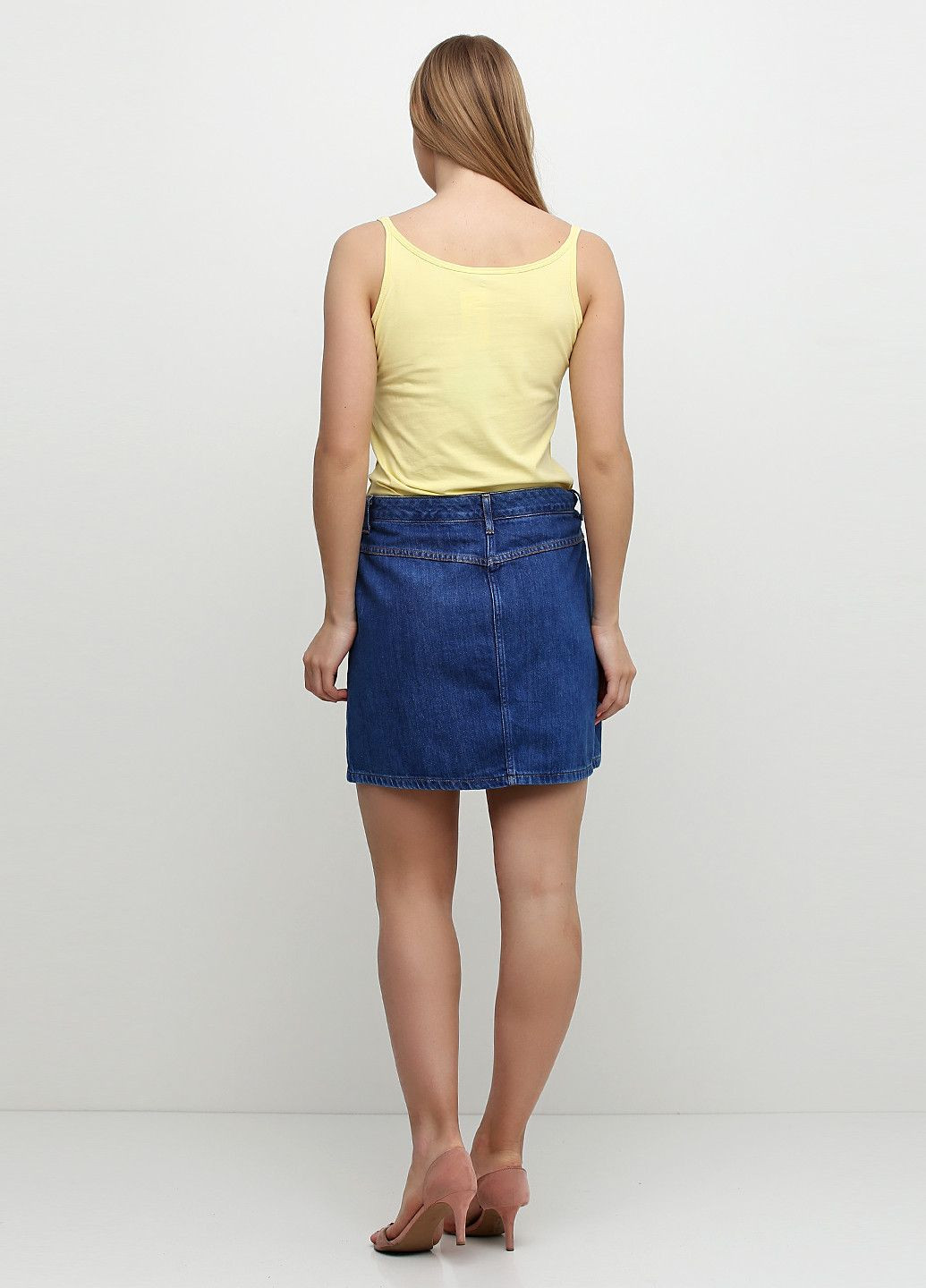 Спідниця Синій Pimkie (316711298)