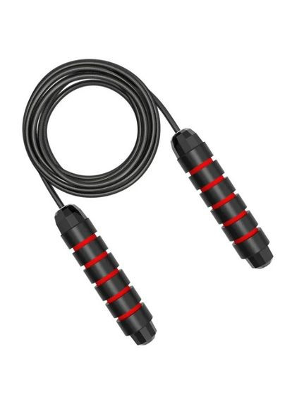 Регулируемая скоростная скакалка из стальной проволоки с ПВХ-покрытием 280см PowerPlay (296107847)