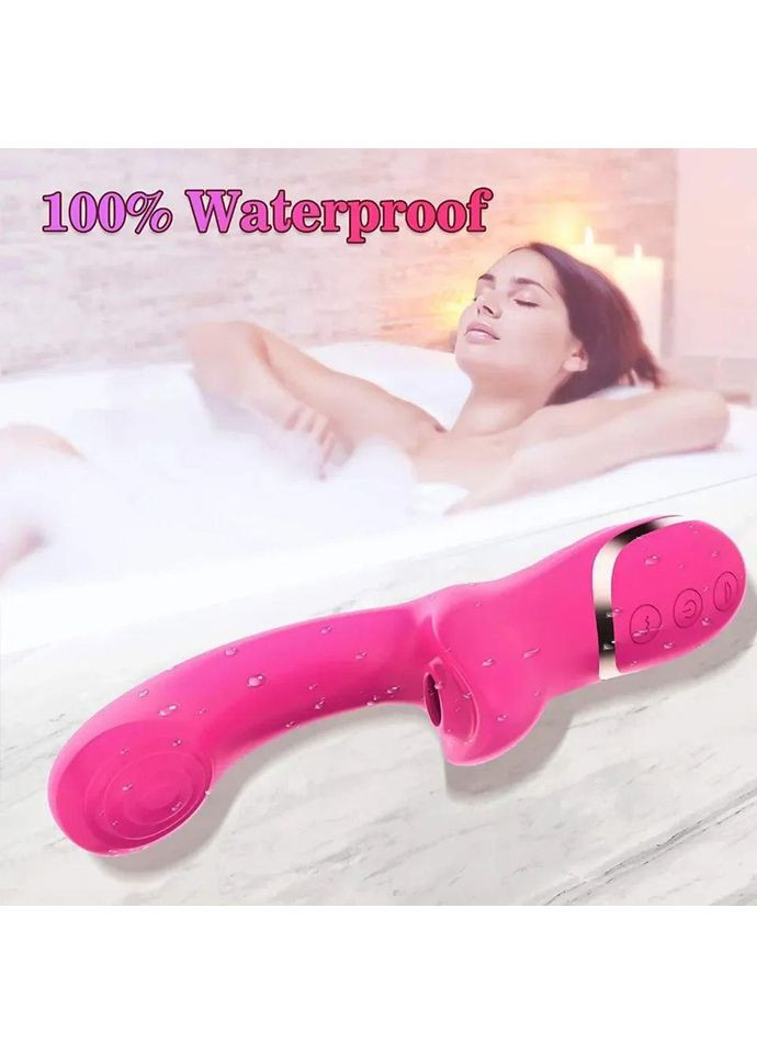 Клиторальный вибратор, клиторально вагинальная стимуляция, двойной вибратор, вакуумный вибратор Magic Moment Lilo (372601123)