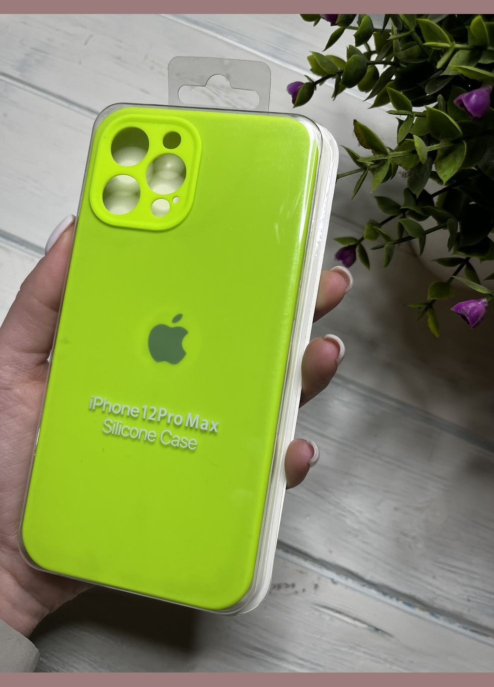 Чохол на iPhone 12 ProMax квадратні борти чохол на айфон silicone case full camera на apple айфон Brand iphone12promax (293151811)