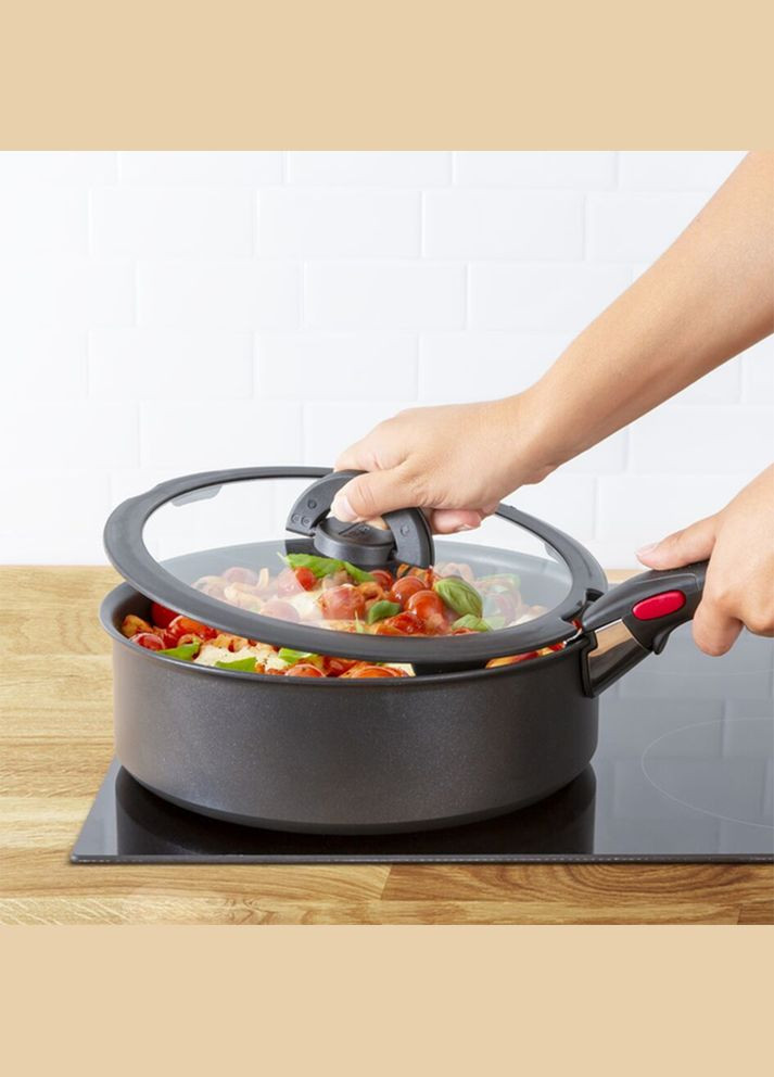 Кришка для серії Ingenio розміром 18 см (L9846253) для сковороди та каструлі. Tefal (359448247)