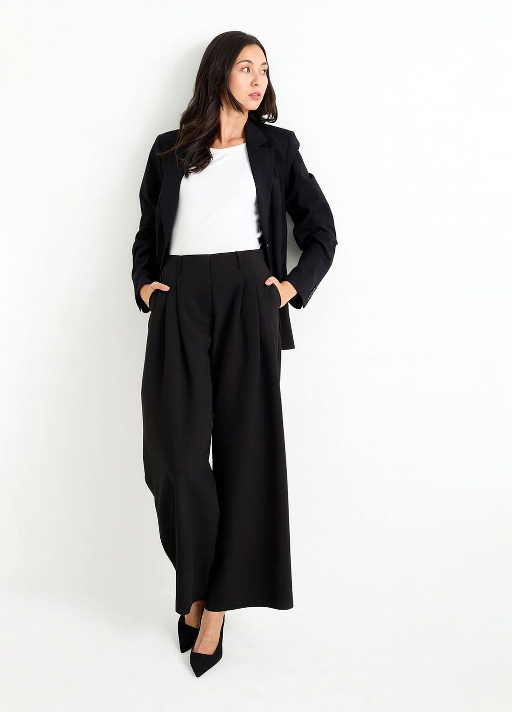 Широкі штани C&A (370339803)