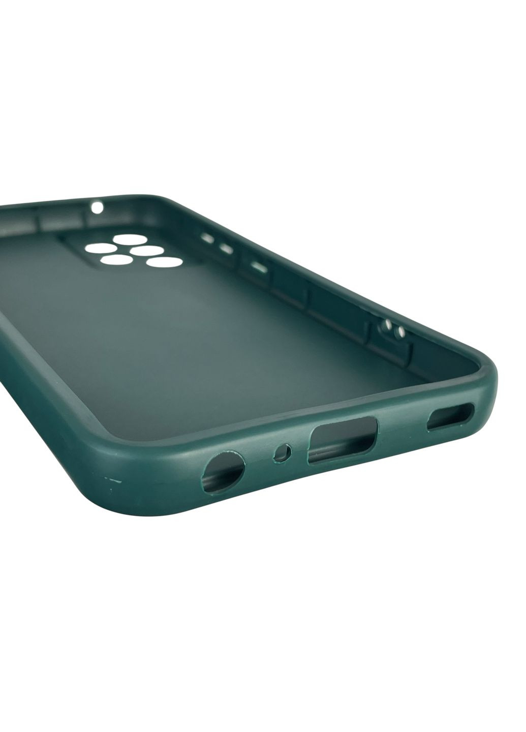 Чохол силіконовий Soft Touch з 3D принтом жіночим для Galaxy A52 5G (SM-A526) темно-зелений (Повний захист камери) Samsung (373670657)