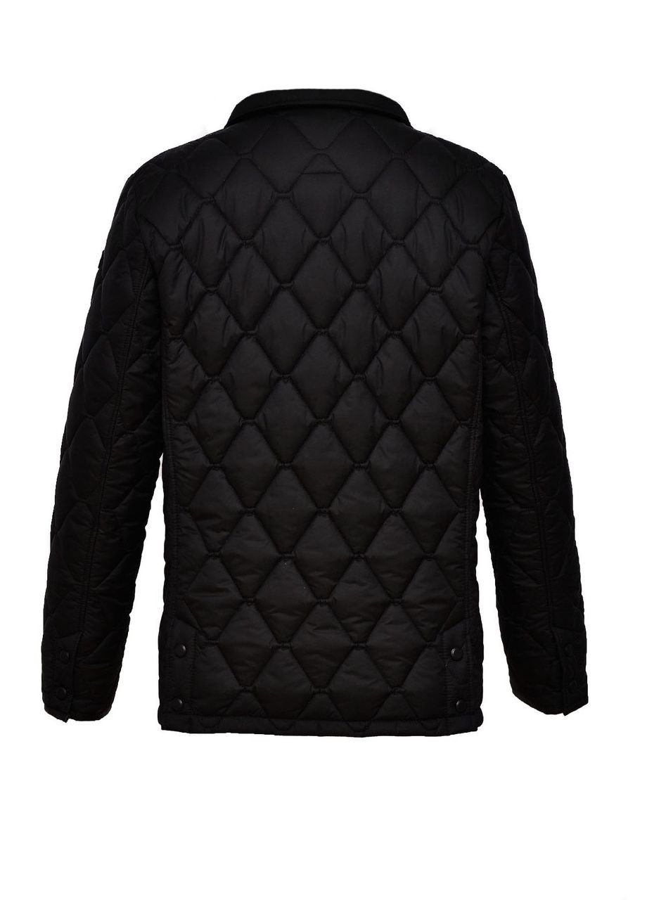 Черная демисезонная куртка kp-05 deep black Borenia