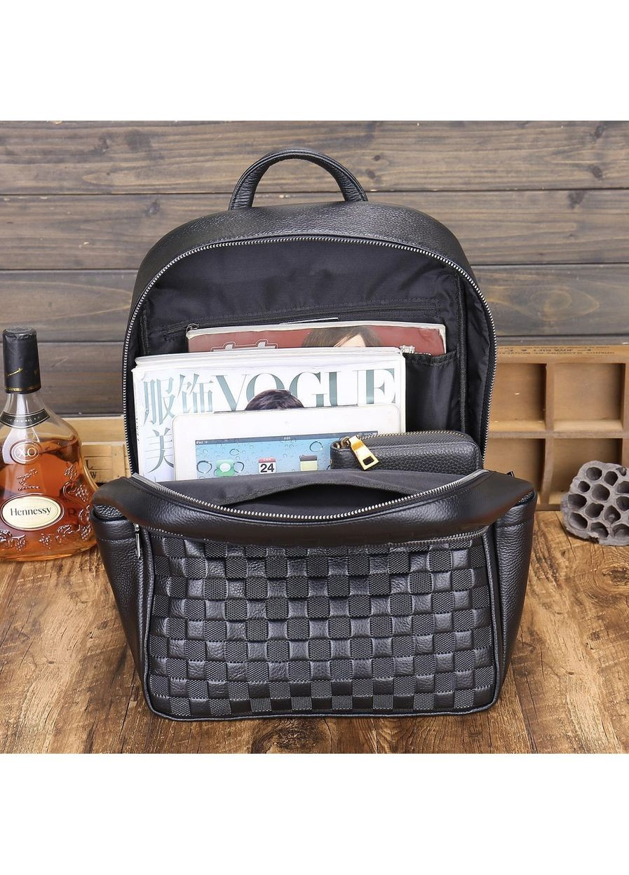 Рюкзак мужской кожаный. городской рюкзак для ноутбука и документов 63989 Tiding Bag (360884468)