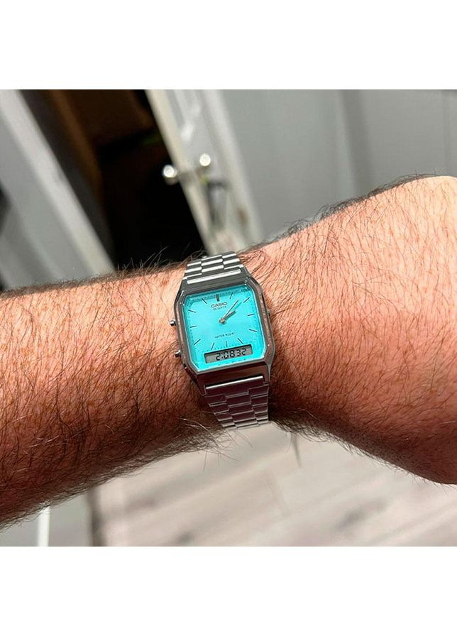 Наручний оригінальний годинник AQ-230A-2A2 - унісекс Casio (360645692)