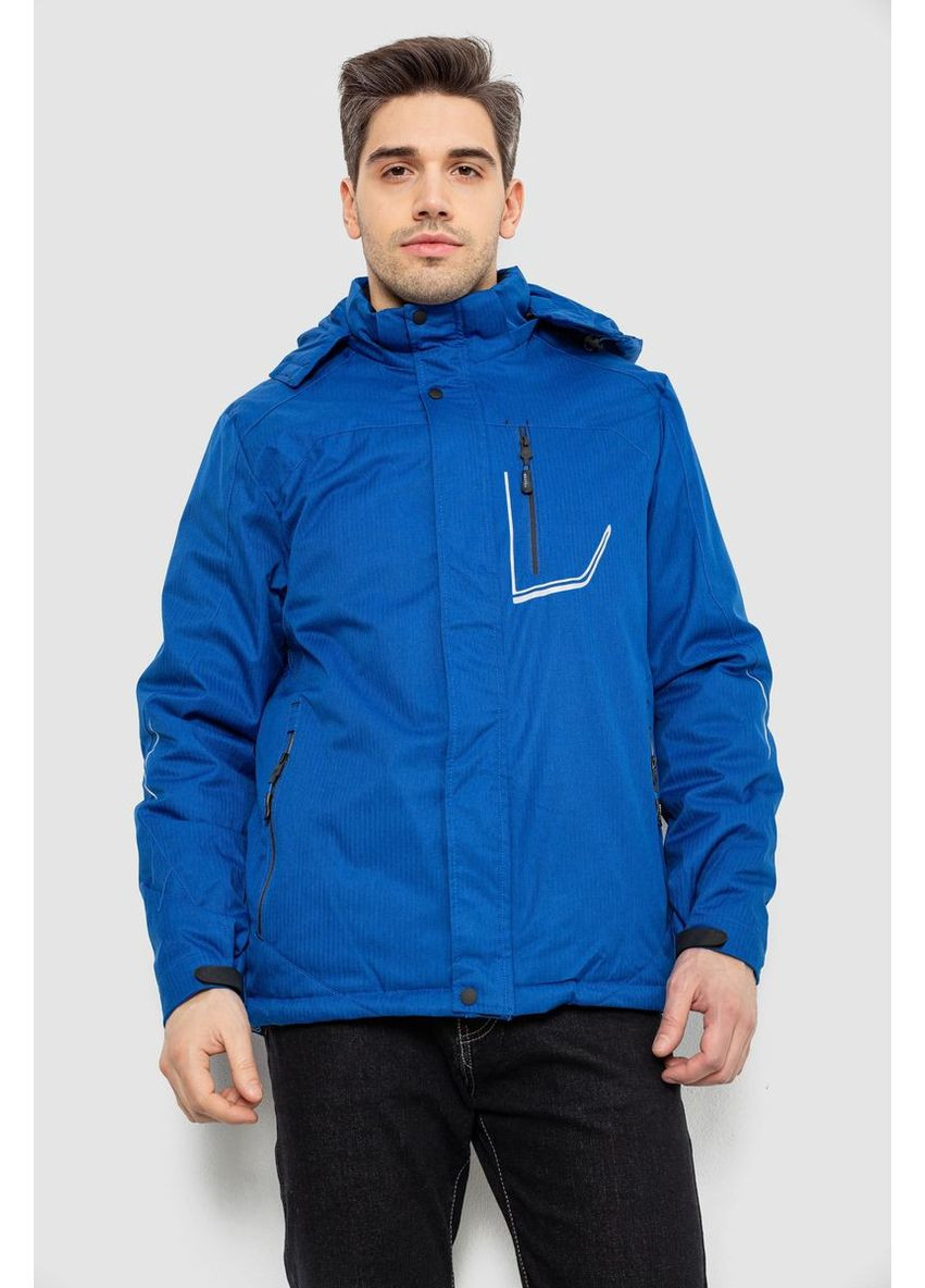 Комбинированная куртка мужская демисезонная с капюшоном, 244rz-2521 Ager