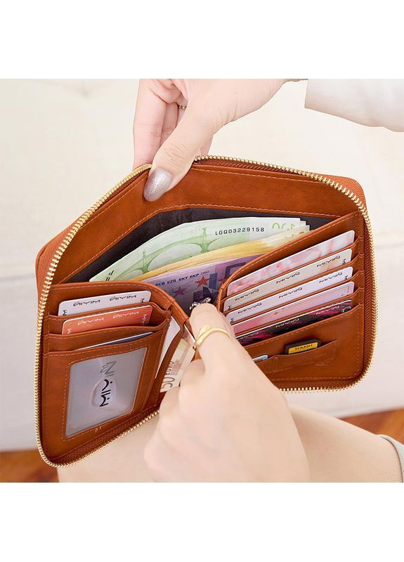 Гаманець з RFID захистом Елон BROWN No Brand (370286765)