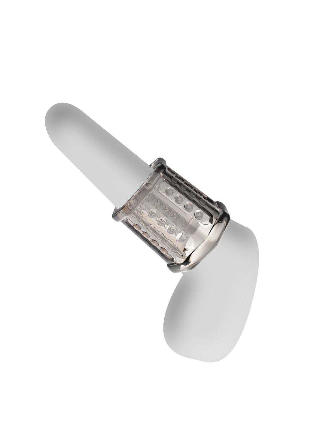 Насадка на пеніс стимулююча, прозора, 5.5 х 3.2 см Pretty Love (361670030)