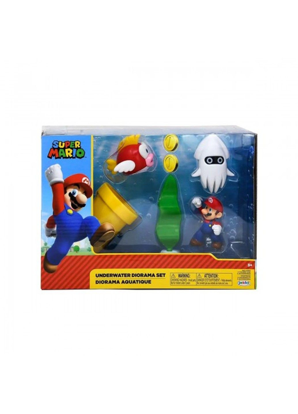 Ігровий набір з фігурками - Підводний світ Super Mario (331297681)