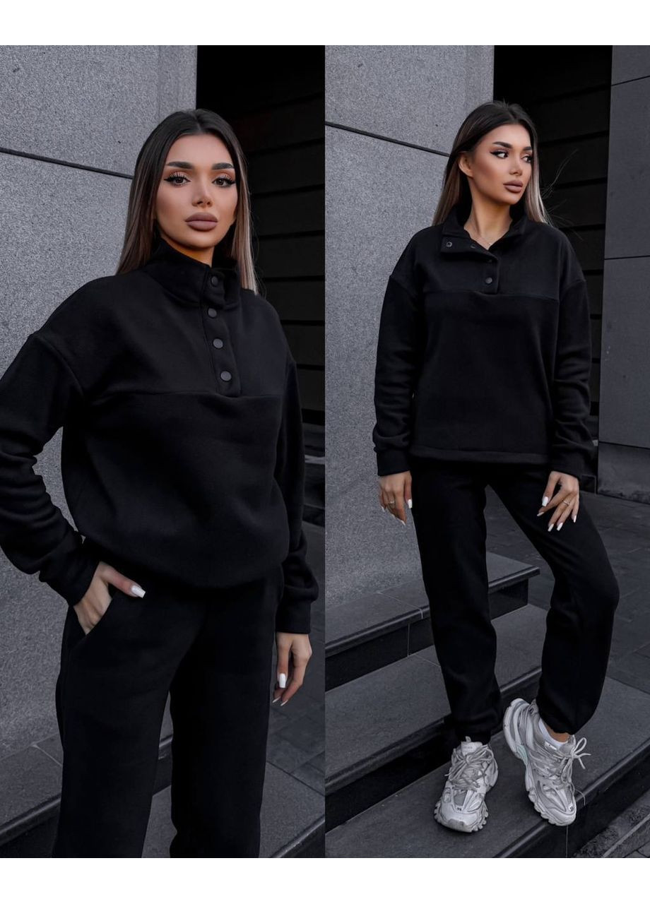 Костюм двухсторонний Полар флис очень теплый брюки и кофта Україна (362641591)