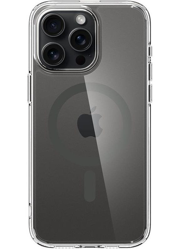 Чехол-накладка Ultra Hybrid MagFit для iPhone 15 Pro Graphite (ACS06716) Spigen (370620412)