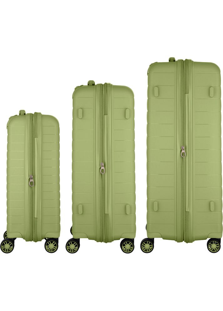 Набір валіз Aero L+M+S Olive Green (-SPP-AERO-SET3-MG) 2E (372126454)