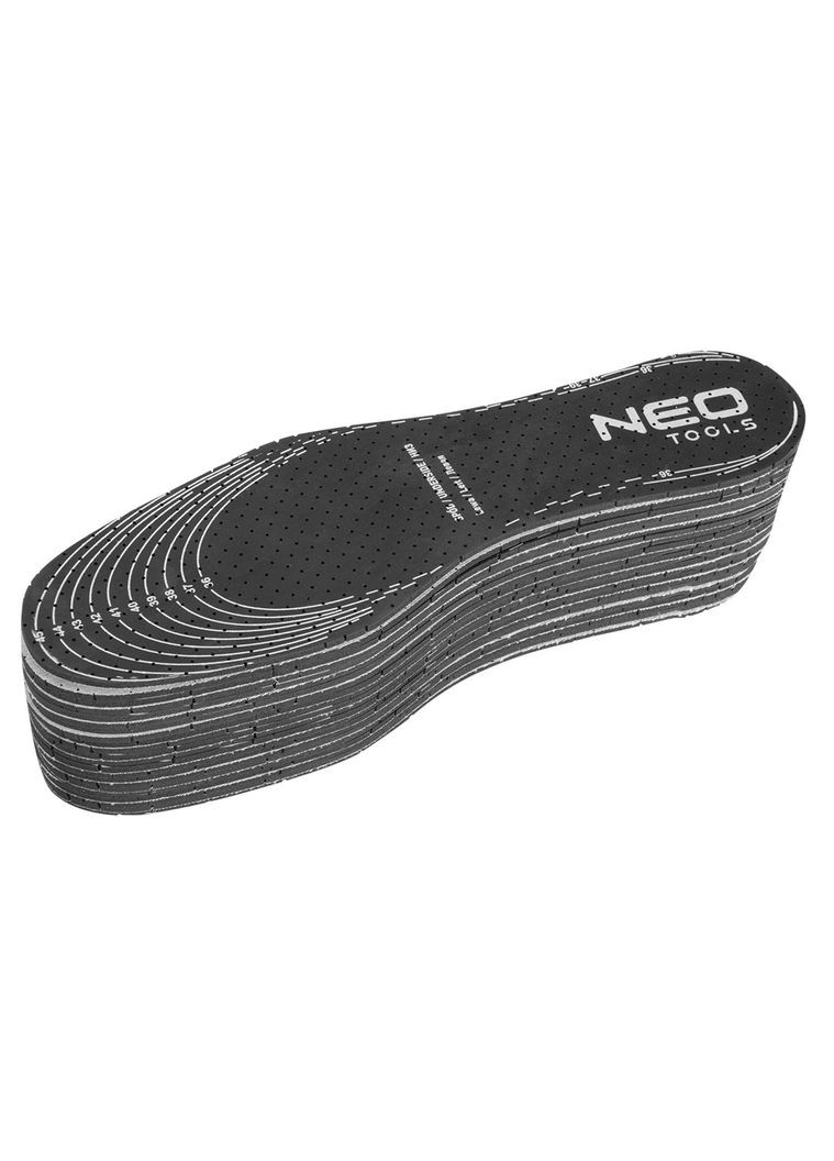 Устілка для взуття з активованим вугіллям, 10 шт. Neo Tools (361786169)