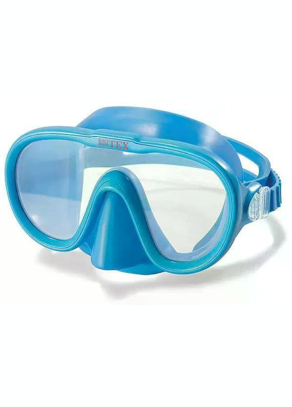 Очки для плавания 55916 Sea Scan Swim Masks Синяя Intex (334304398)