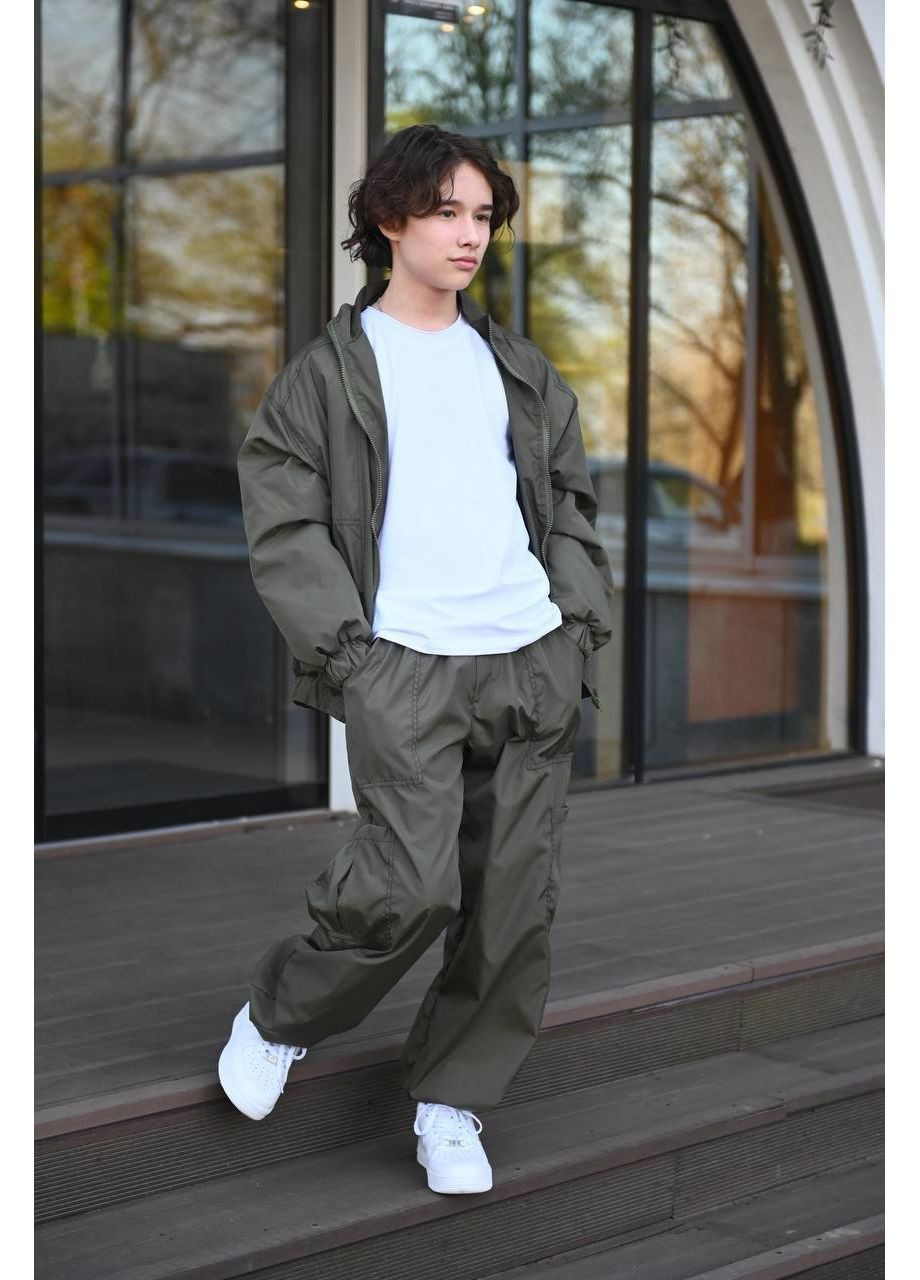 Трендовый костюм Карго ЗАМЕРЫ В ОПИСАНИИ GD/GL Модний простір (370147301)