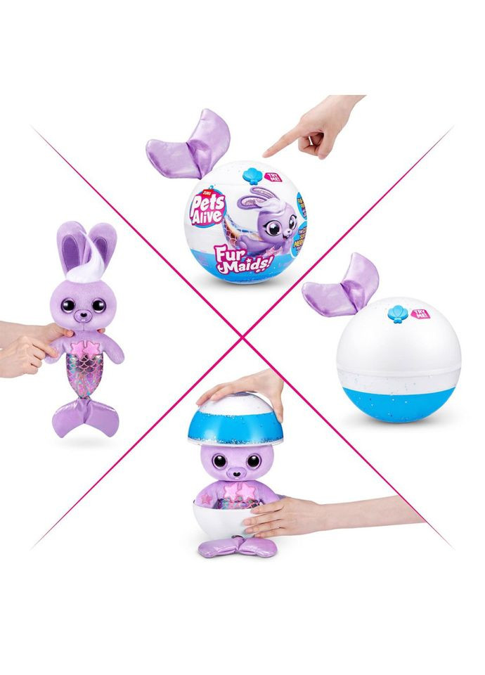 Інтерактивний ігровий набір серії "Furmaids" Кролик Старлет Pets & Robo Alive 9555B No Brand (326841387)