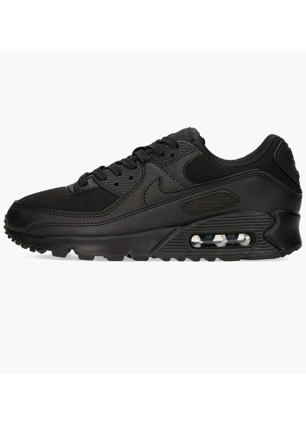Чорні всесезонні кросівки air max 90 black dh8010-001 Nike