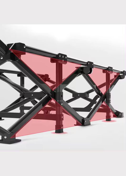 Розкладачка для туризму з подушкою Темно-синя LEOBRO (346534667)