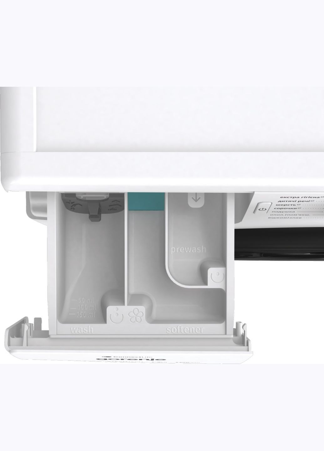 Стиральная фронтальная машина, 8кг, 1400, A+++, 46,5см, дисплей, инвертор, пара, WiFi, белый Gorenje (314780933)