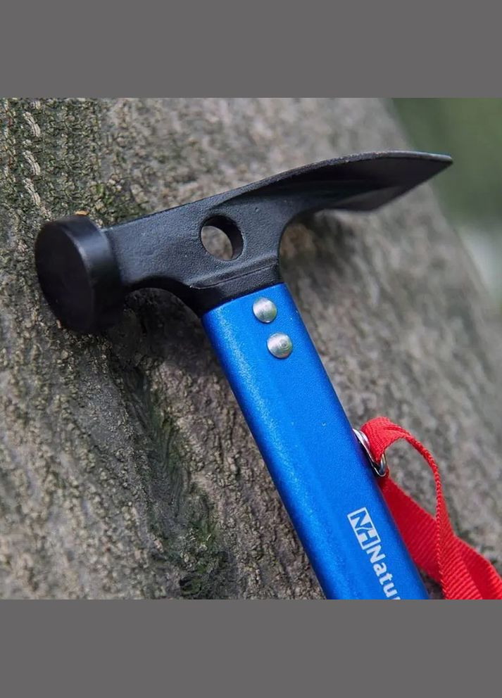 Молоток кемпінговий NH15A010-I, алюміній, блакитний (A-016704) Naturehike (321107373)