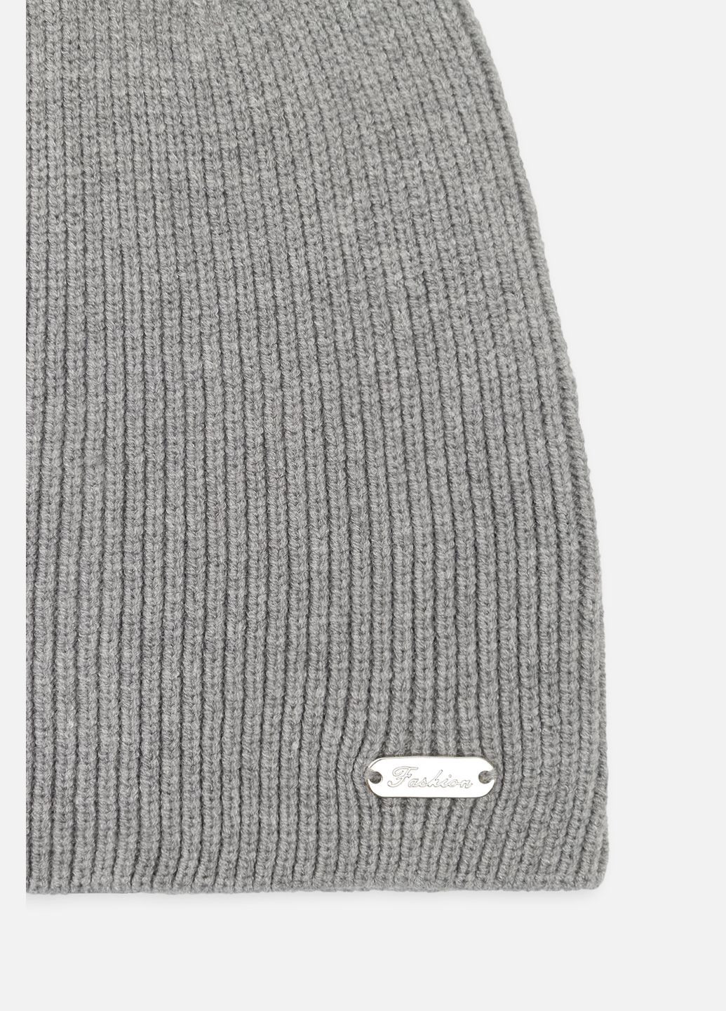 Шапка для хлопчика колір сірий ЦБ-00258317 Yuki (302434281)