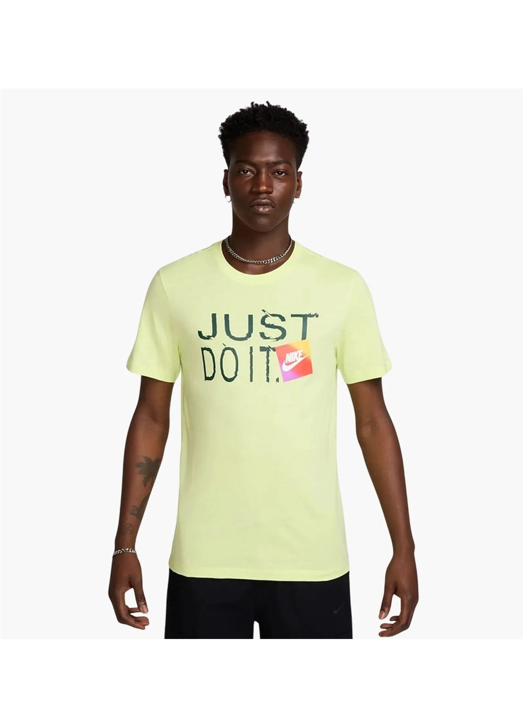 Желтая мужская футболка sw yellow Nike