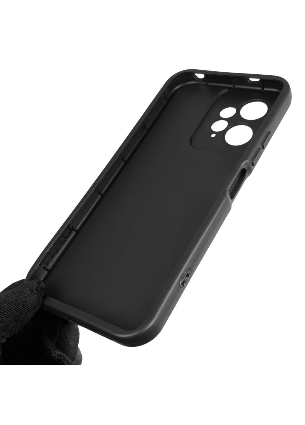 Чехол силиконовый Soft Touch для Redmi Note 12 4G черный (Полная защита камеры) Xiaomi (366390578)