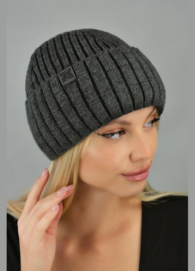 Шапка з широким відворотом унісекс Brooklin-2 Braxton (314854860)