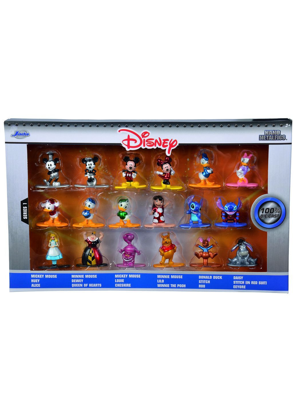 Набір металевих колекційних фігурок Дісней 1, 18 шт. () Jada 253075005 (362184567)
