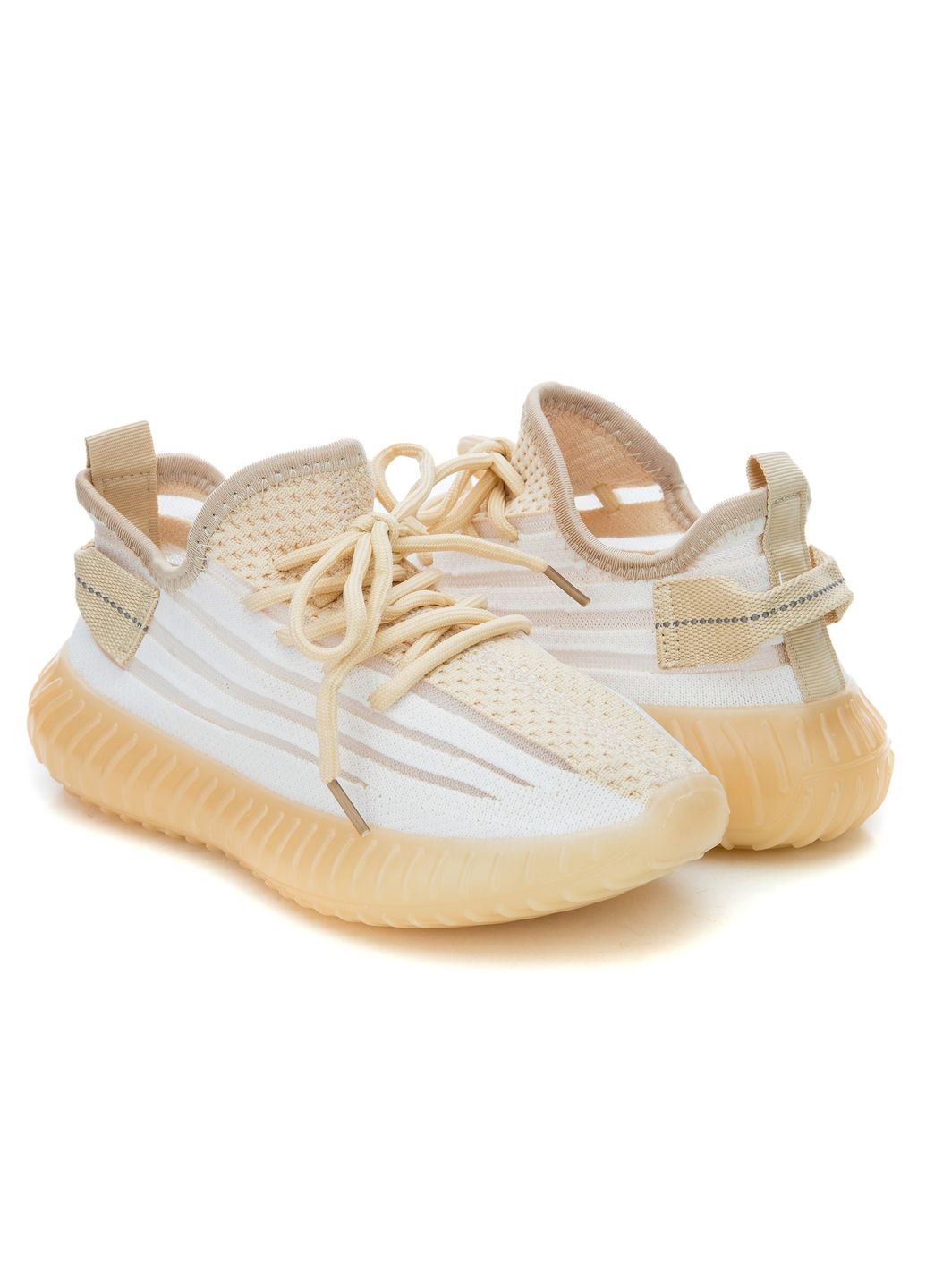 Кроссовки женские Meitesi бежевые демисезоны (355971850)