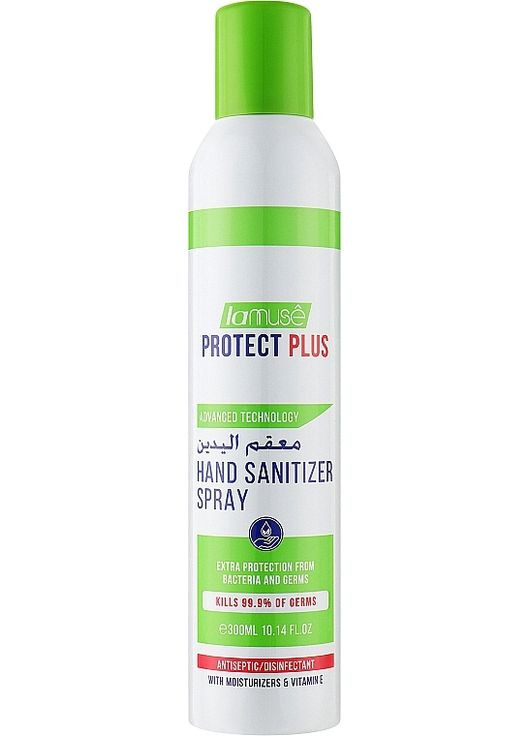 Сантитайзер для рук Protect Plus Hand Sanitizer Spray 300ml (1140585-145205) La Muse (368612459)