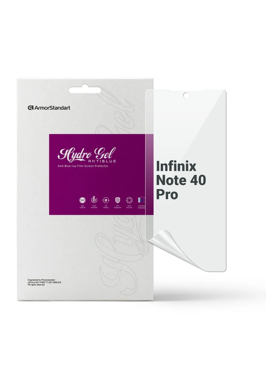 Гідрогелева плівка Anti-Blue для Infinix Note 40 Pro 4G (ARM73777) ArmorStandart (327885655)