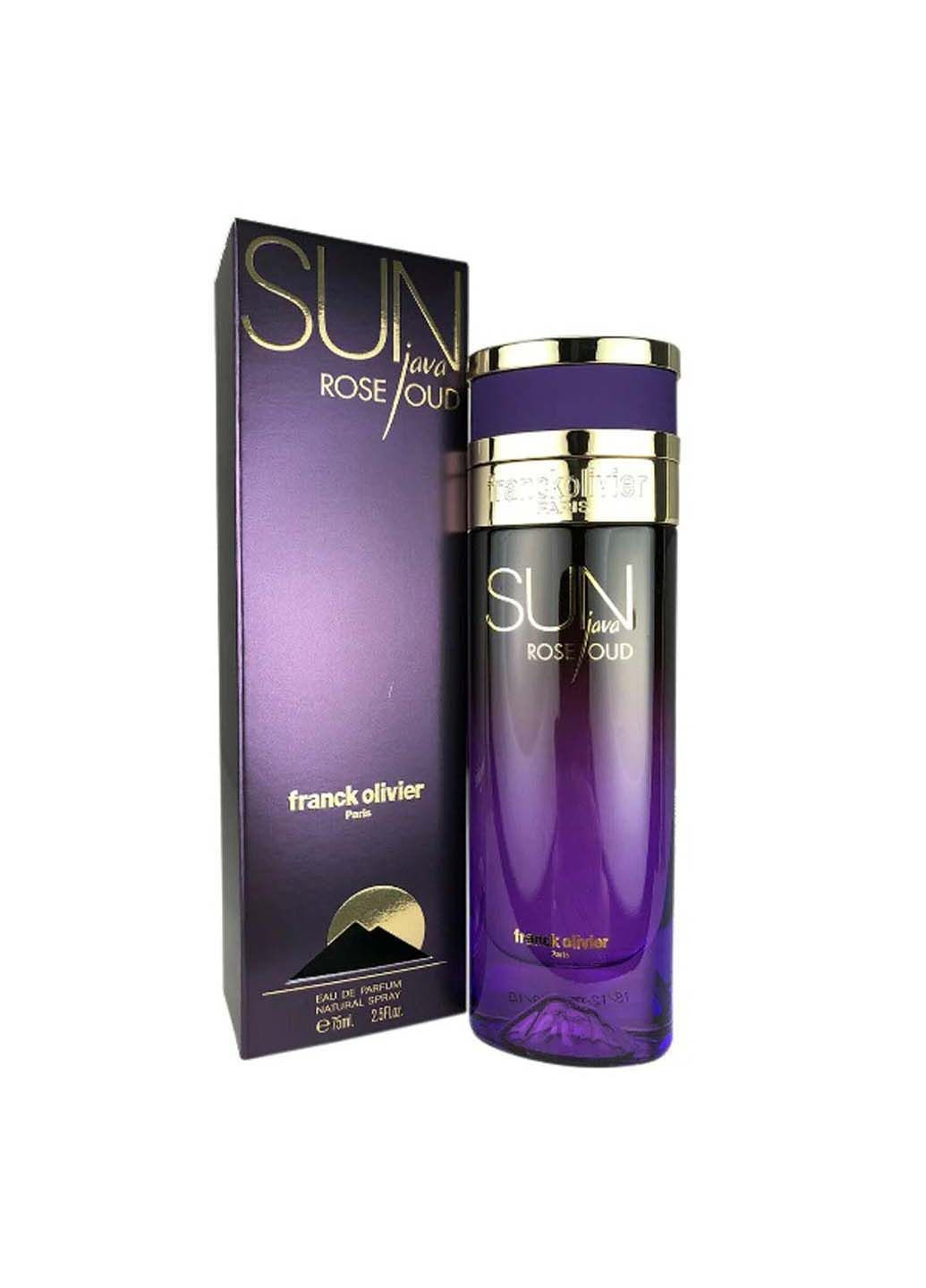 Парфюмированная вода Java Sun Rose Oud 75 мл Franck Olivier (302410986)