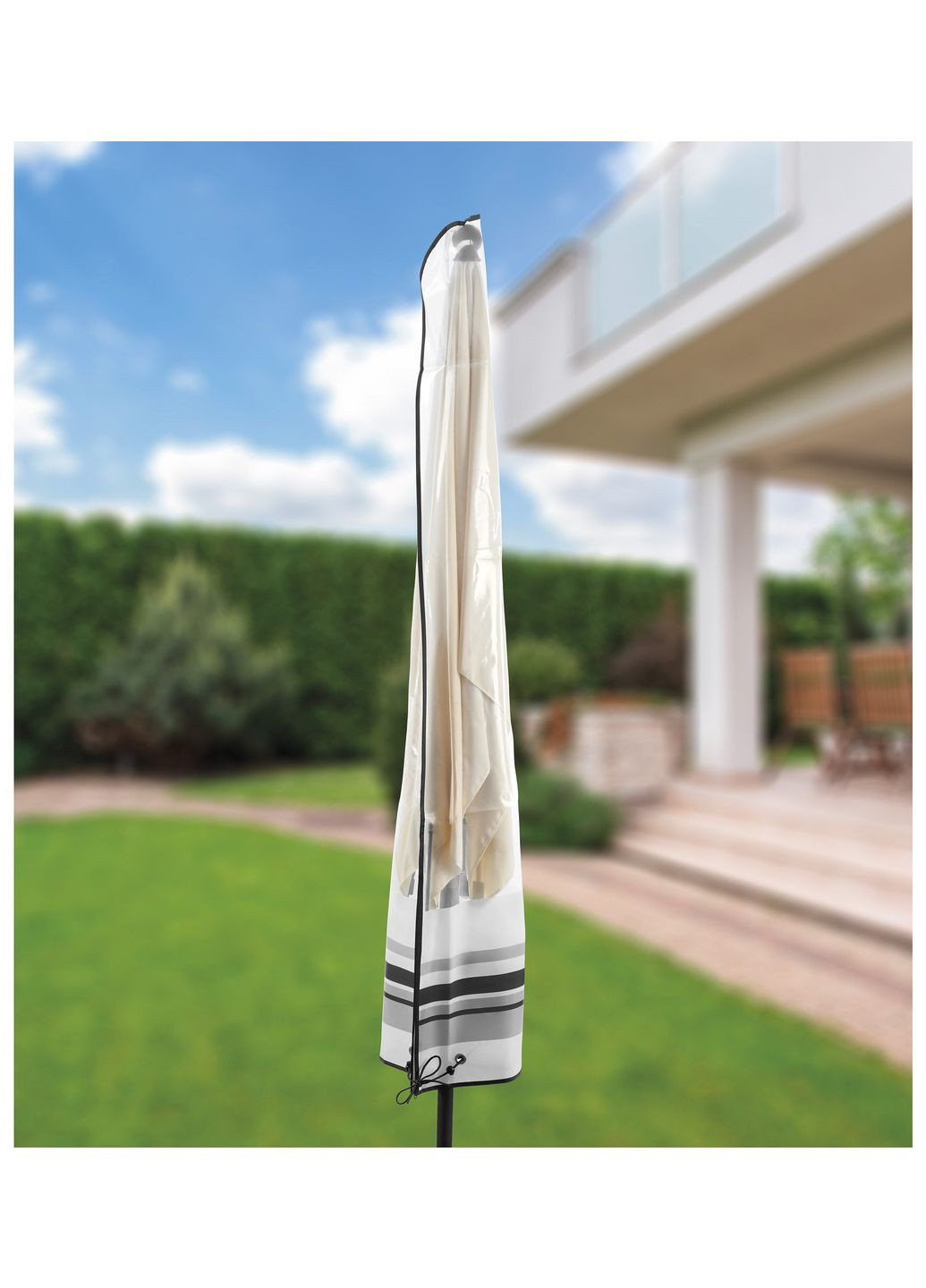 Захисний чохол для парасольки прозорий LivarnoHome Lidl Livarno home (292715133)