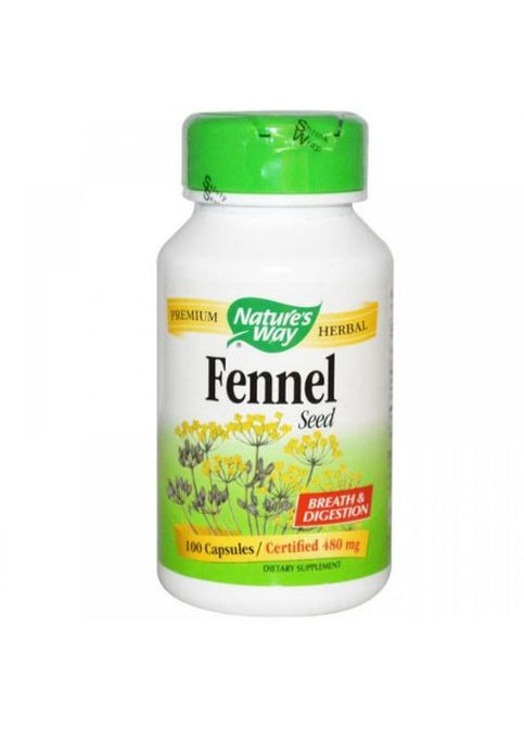 Fennel Seed 480 mg 100 Caps Nature's Way (304559078)