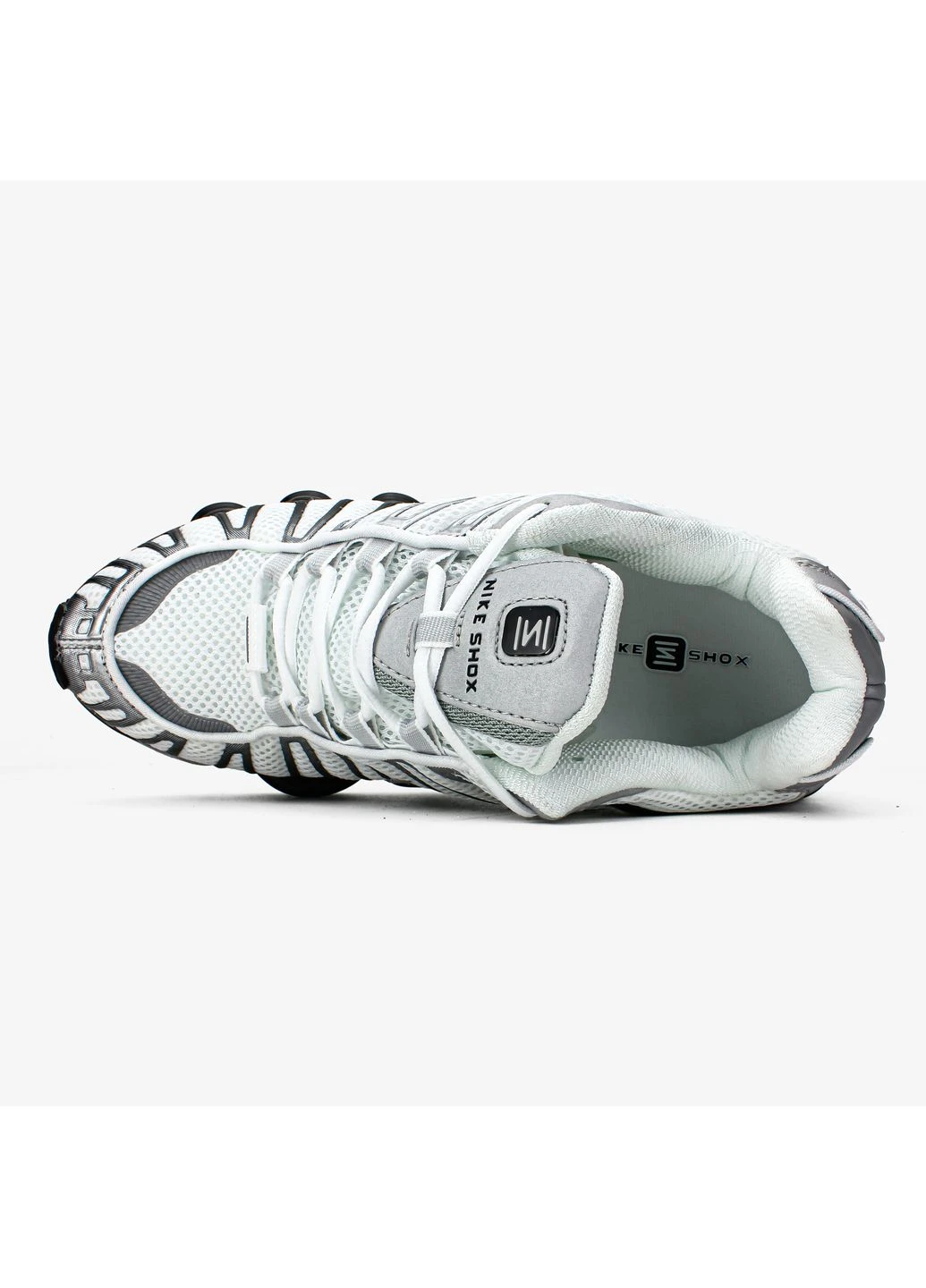 Кроссовки женские и мужские Nike Shox TL White Black | Найк Шокс ТЛ черно-белые No Brand чёрно-белые демисезоны (394730460)
