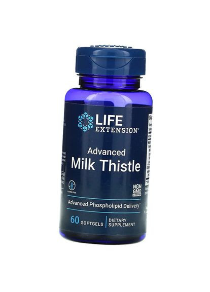 Экстракт из расторопши, European Milk Thistle, 60гелкапс (71346008) Life Extension (322723628)