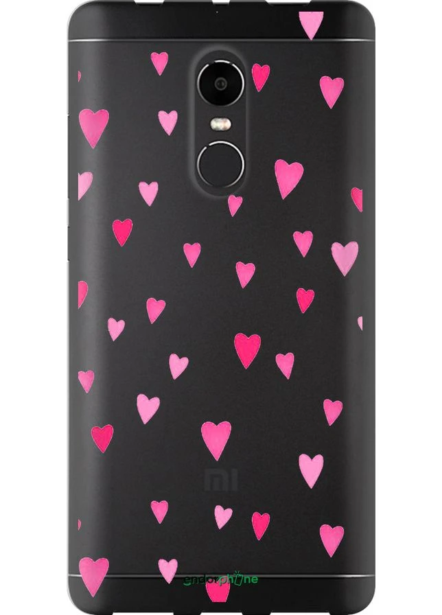Чохол на Xiaomi Redmi Note 4X Сердечка 2 "4763t-951-70447" Endorphone (387705752)
