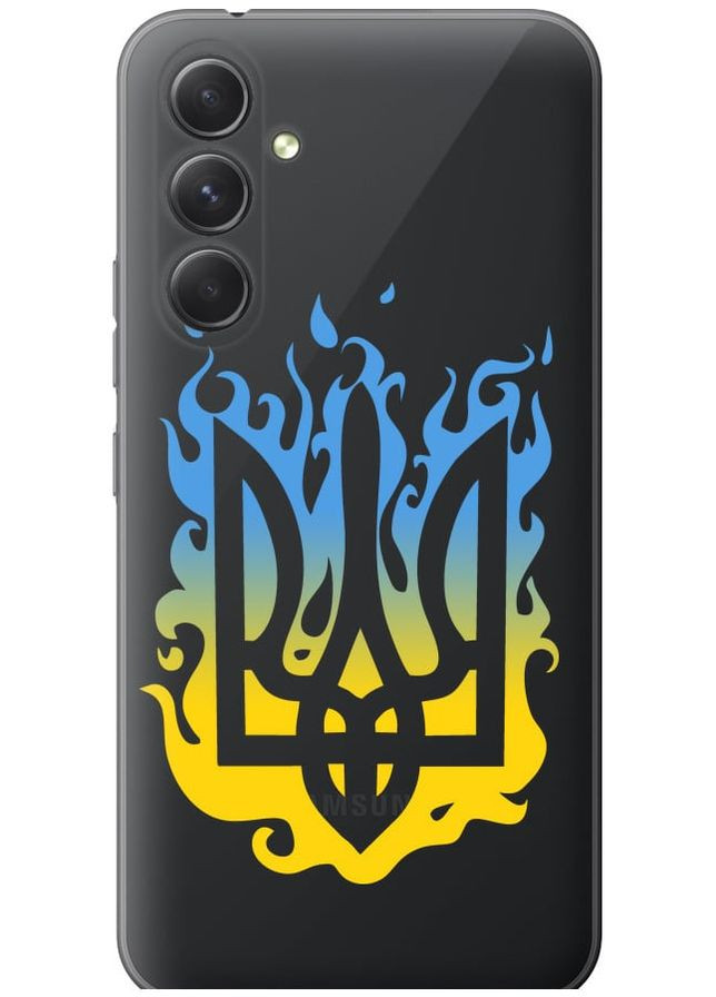 Силіконовий чохол 'Герб v1' для Endorphone Samsung Galaxy A54 A546E (321075812)