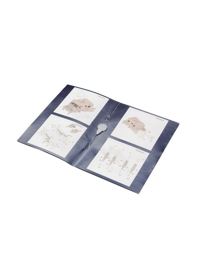 Деревянный 3D конструктор "Пожарная машина" Puz-00921, 318 деталей PuzzleOK (327321751)