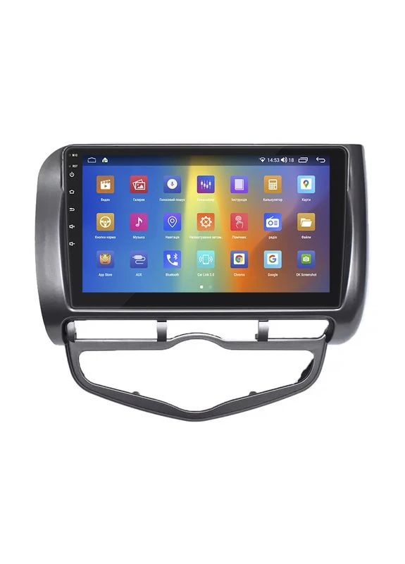 Штатная магнитола для Honda Jazz I 2001-2005 экран 9" 4/64Gb CarPlay 4G Wi-Fi GPS Prime Lesko (378930250)