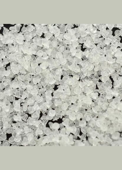 Силиконовая заглушка колокольчик для серьг-гвоздей (20 шт/уп) No Brand (341730881)